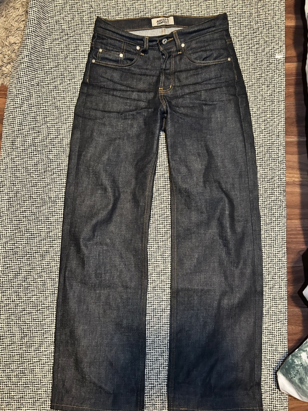 Naked and Famous Strong guy ten fold denim size 29-30